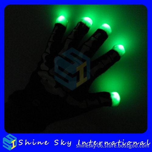 Best Quality Hot Sale Instrument Music Flashing Gloves